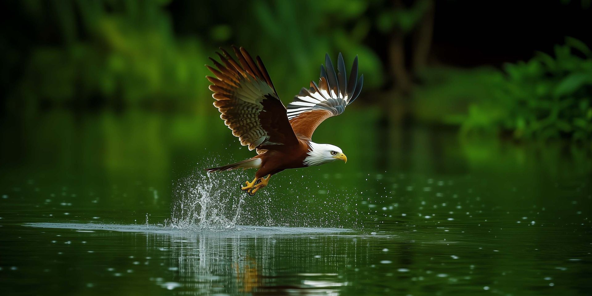 Eagle Feeding